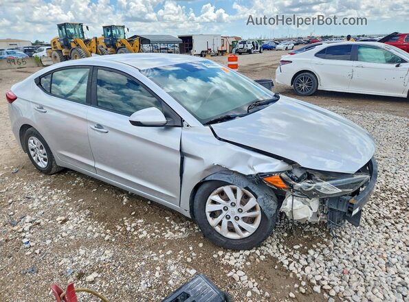 5NPD74LF6JH377389 2018 HYUNDAI ELANTRA Silver Передня права чверть