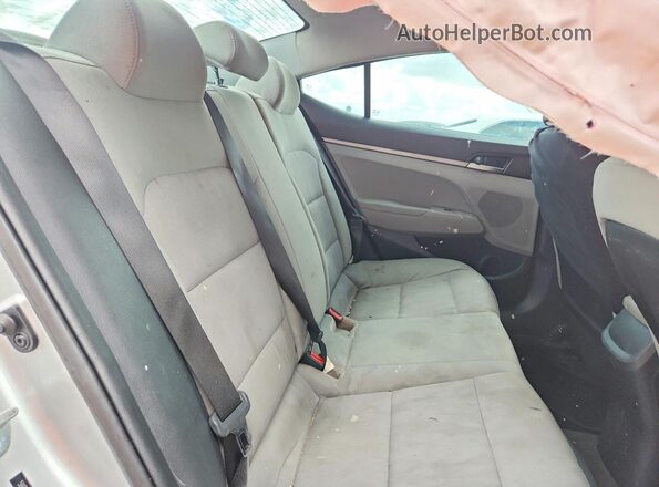 5NPD74LF6JH377389 2018 HYUNDAI ELANTRA Silver Вид задніх сидінь
