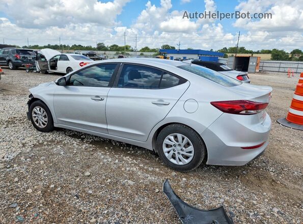 5NPD74LF6JH377389 2018 HYUNDAI ELANTRA Silver Задня ліва чверть