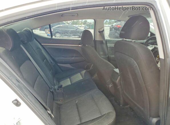 5NPD74LF6JH403103 2018 HYUNDAI ELANTRA Серебряный Вид задних сидений
