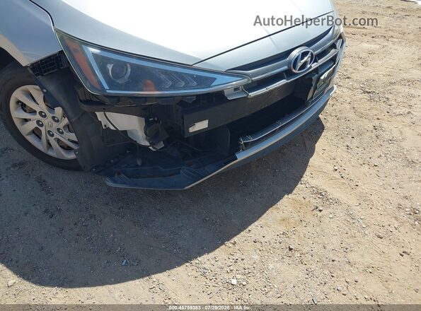 5NPD74LF6KH429685 2019 HYUNDAI ELANTRA Silver Դիմացի տեսք