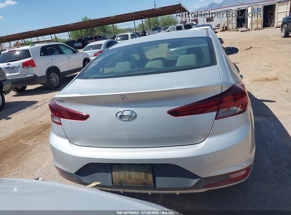 5NPD74LF6KH429685 2019 HYUNDAI ELANTRA Silver 