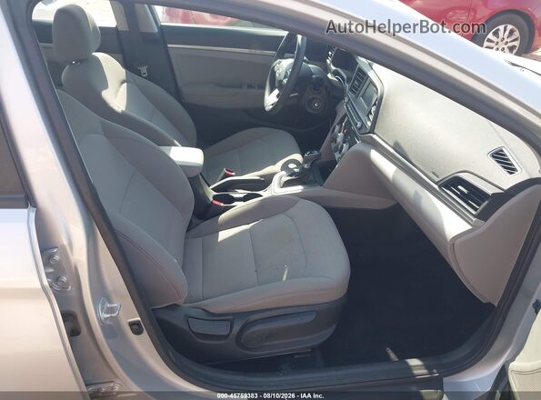 5NPD74LF6KH429685 2019 HYUNDAI ELANTRA Silver Սալոնի դիմացի տեսք