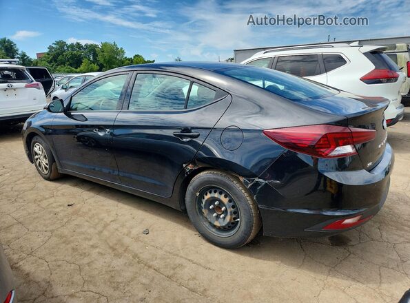 5NPD74LF6KH438368 2019 HYUNDAI ELANTRA Black Tył lewy