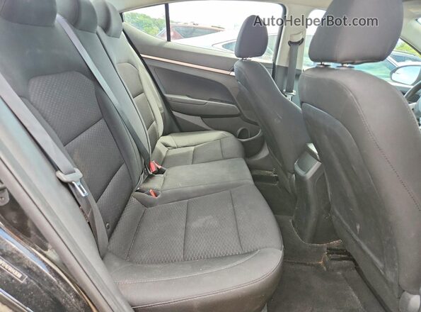 5NPD74LF6KH438368 2019 HYUNDAI ELANTRA Black Widok tylnych siedzeń