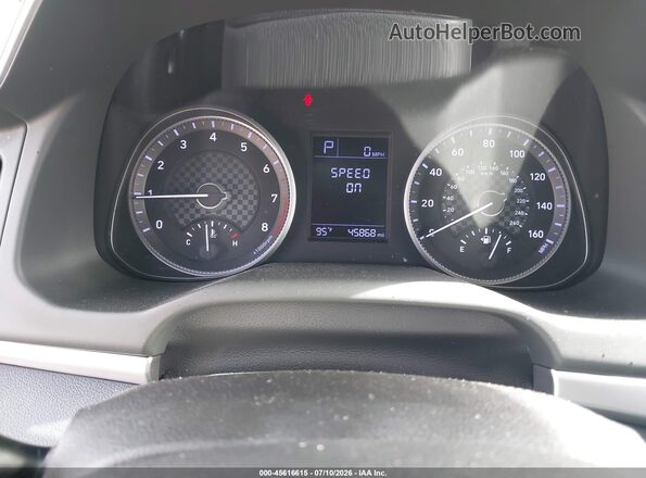5NPD74LF6KH481429 2019 HYUNDAI ELANTRA White უკანა სავარძლების ხედი