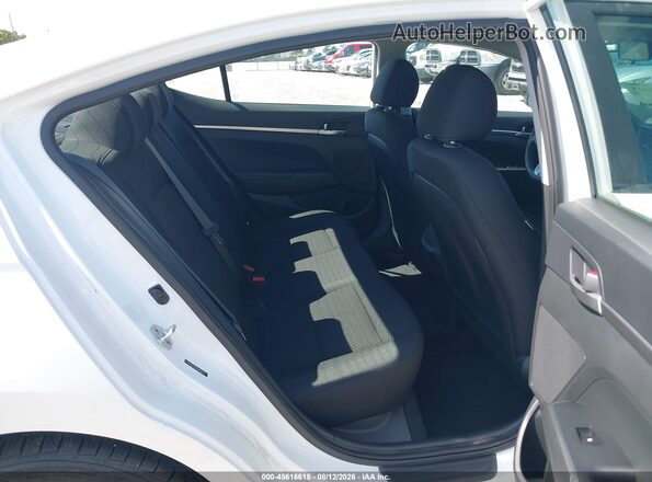 5NPD74LF6KH481429 2019 HYUNDAI ELANTRA White VIN კოდის სტიკერის ხედი