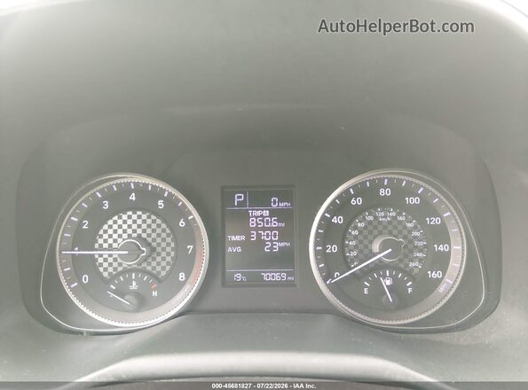 5NPD74LF6KH492172 2019 HYUNDAI ELANTRA Blue Widok tylnych siedzeń