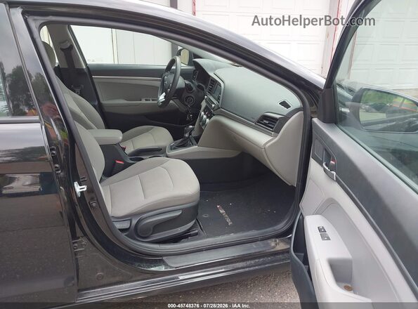 5NPD74LF6KH492270 2019 HYUNDAI ELANTRA Black Սալոնի դիմացի տեսք