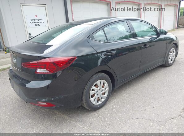 5NPD74LF6KH492270 2019 HYUNDAI ELANTRA Black Հետևի աջ