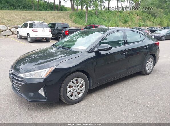 5NPD74LF6KH492270 2019 HYUNDAI ELANTRA Black Դիմացի տեսք
