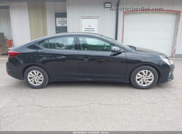 5NPD74LF6KH492270 2019 HYUNDAI ELANTRA Black Սալոնի հետևի տեսք
