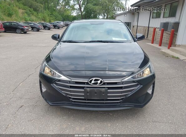 5NPD74LF6KH492270 2019 HYUNDAI ELANTRA Black Սարքավորումների վահանակի տեսք