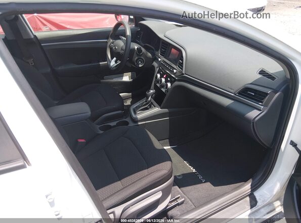 5NPD74LF6KH493368 2019 HYUNDAI ELANTRA White Սալոնի դիմացի տեսք