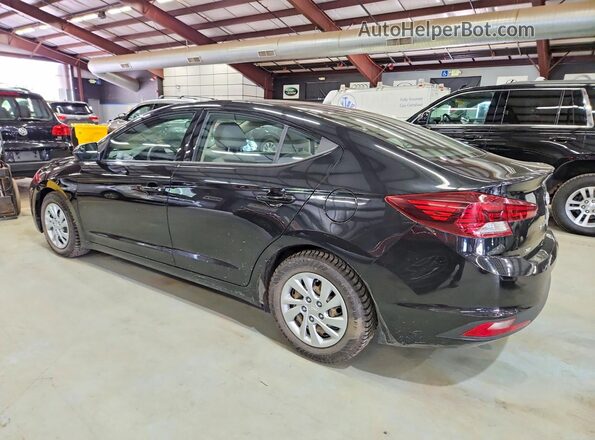 5NPD74LF6KH496769 2019 HYUNDAI ELANTRA Black უკანა მარჯვენა