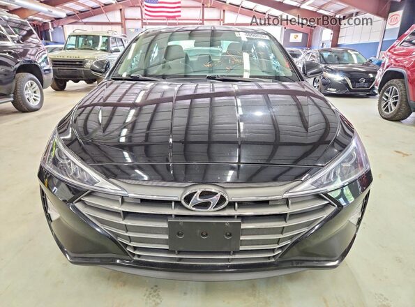5NPD74LF6KH496769 2019 HYUNDAI ELANTRA Black უკანა ხედი