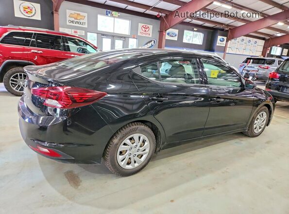 5NPD74LF6KH496769 2019 HYUNDAI ELANTRA Black წინა მარჯვენა