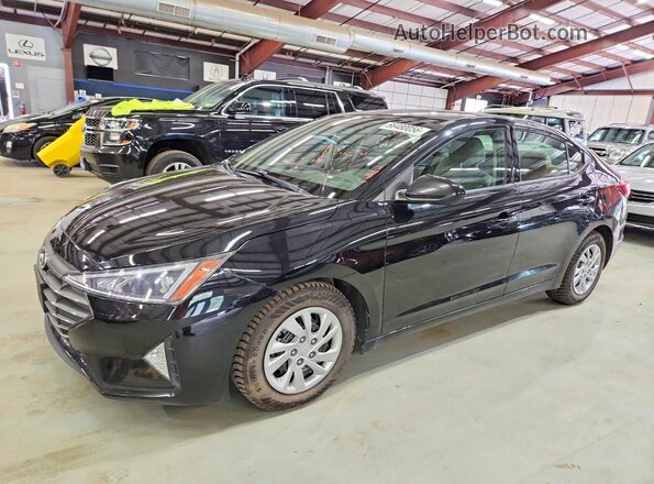 5NPD74LF6KH496769 2019 HYUNDAI ELANTRA Black უკანა მარცხენა