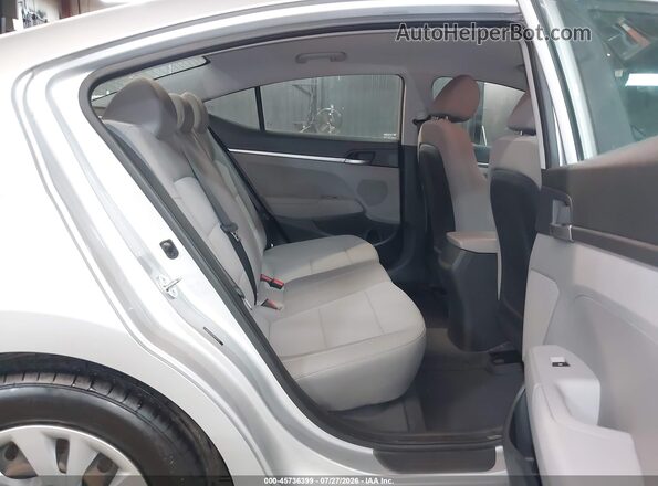 5NPD74LF6KH497176 2019 HYUNDAI ELANTRA Silver VIN կոդի պիտակի տեսք