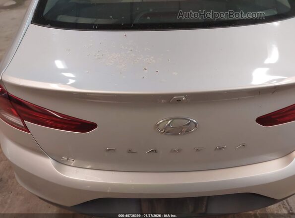 5NPD74LF6KH497176 2019 HYUNDAI ELANTRA Silver 