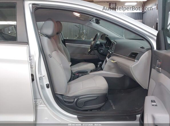 5NPD74LF6KH497176 2019 HYUNDAI ELANTRA Silver Սալոնի դիմացի տեսք