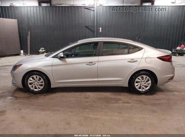5NPD74LF6KH497176 2019 HYUNDAI ELANTRA Silver 