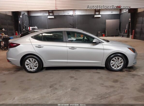 5NPD74LF6KH497176 2019 HYUNDAI ELANTRA Silver 