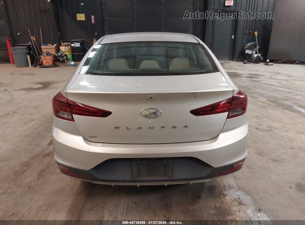 5NPD74LF6KH497176 2019 HYUNDAI ELANTRA Silver 