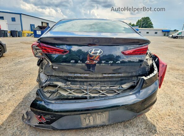 5NPD74LF6LH556650 2020 HYUNDAI ELANTRA Black უკანა ხედი