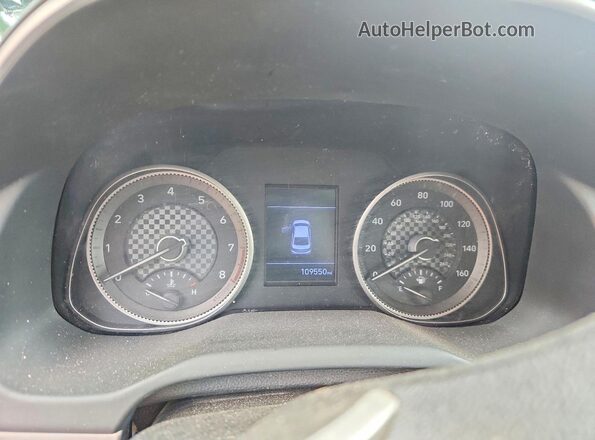 5NPD74LF6LH556650 2020 HYUNDAI ELANTRA Black ხელსაწყოთა პანელის ხედი