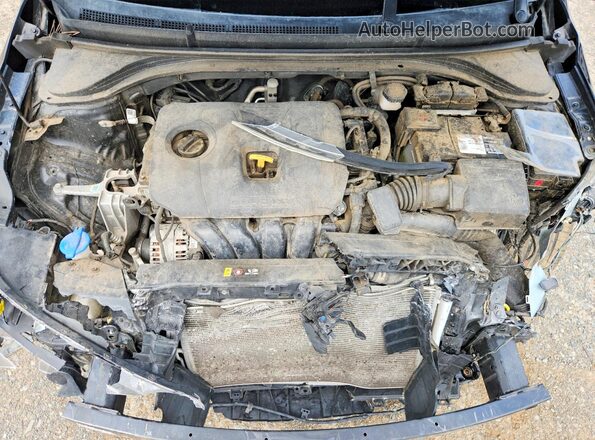 5NPD74LF6LH556650 2020 HYUNDAI ELANTRA Black უკანა სალონის ხედი