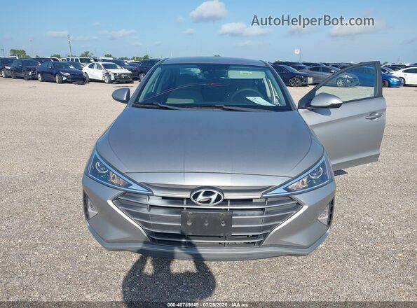 5NPD74LF6LH601280 2020 HYUNDAI ELANTRA Silver Widok z przodu