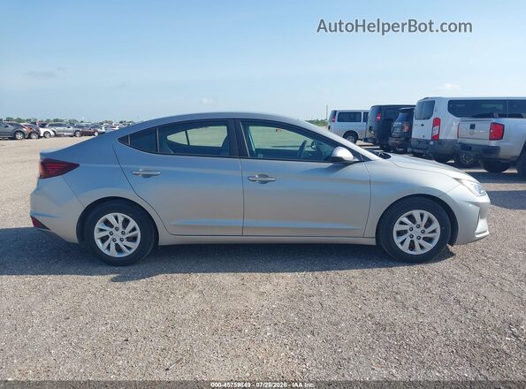 5NPD74LF6LH601280 2020 HYUNDAI ELANTRA Silver Widok wnętrza z tyłu