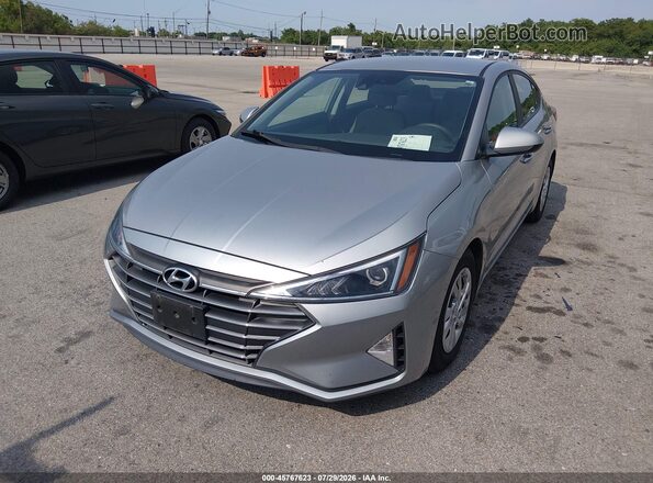 5NPD74LF6LH602249 2020 HYUNDAI ELANTRA Gray Front left