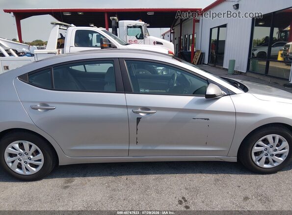 5NPD74LF6LH602249 2020 HYUNDAI ELANTRA Gray Rear interior view