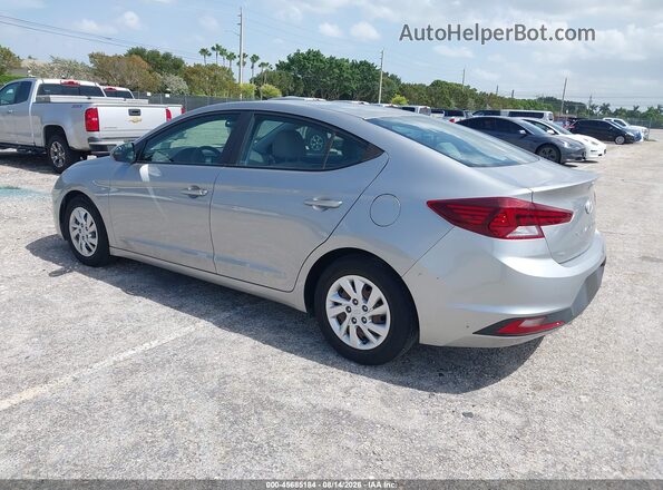 5NPD74LF6LH602610 2020 HYUNDAI ELANTRA Silver Rear left