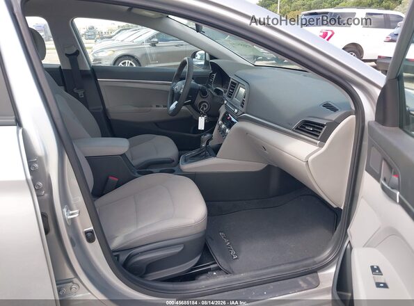 5NPD74LF6LH602610 2020 HYUNDAI ELANTRA Silver Front interior view