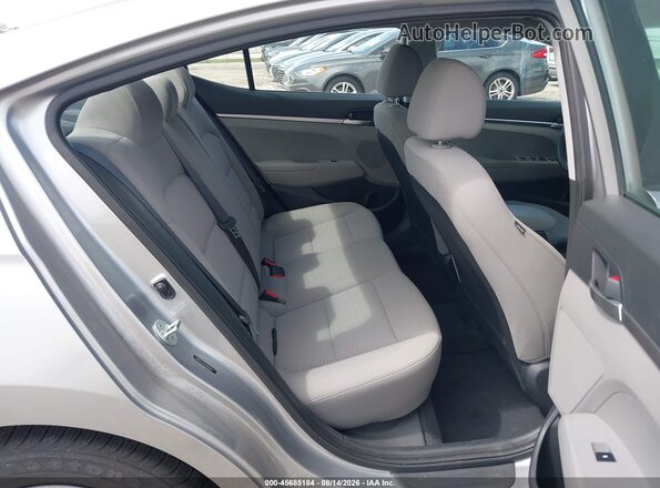5NPD74LF6LH602610 2020 HYUNDAI ELANTRA Silver VIN sticker view