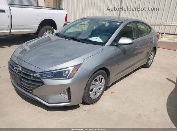 5NPD74LF6LH604129 2020 HYUNDAI ELANTRA Серебряный Передняя левая четверть