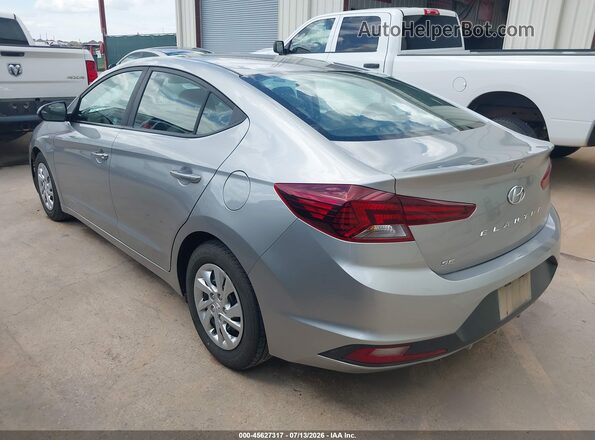 5NPD74LF6LH604129 2020 HYUNDAI ELANTRA Серебряный Задняя левая четверть