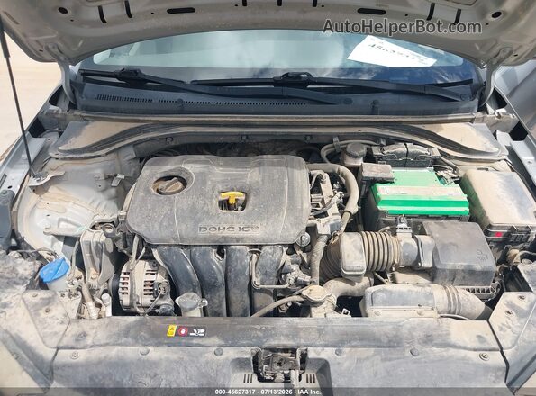 5NPD74LF6LH604129 2020 HYUNDAI ELANTRA Серебряный Вид сзади