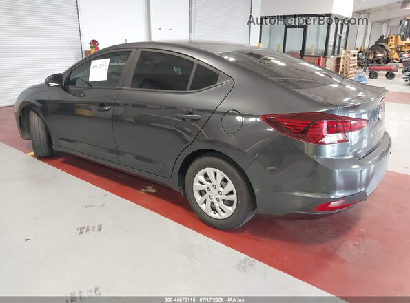 5NPD74LF6LH604289 2020 HYUNDAI ELANTRA Серый Задняя левая четверть
