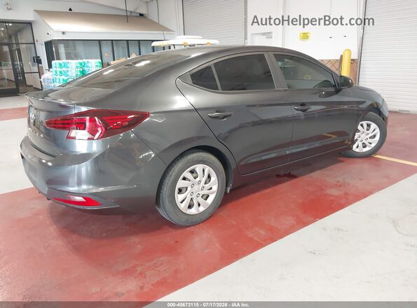 5NPD74LF6LH604289 2020 HYUNDAI ELANTRA Серый Задняя правая четверть