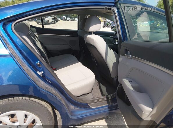 5NPD74LF6LH608973 2020 HYUNDAI ELANTRA Blue Widok naklejki z numerem VIN