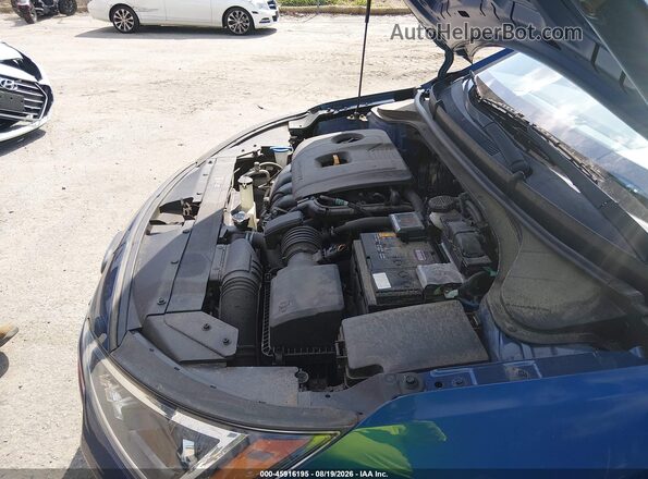 5NPD74LF6LH608973 2020 HYUNDAI ELANTRA Blue Widok z tyłu