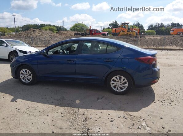 5NPD74LF6LH608973 2020 HYUNDAI ELANTRA Blue 