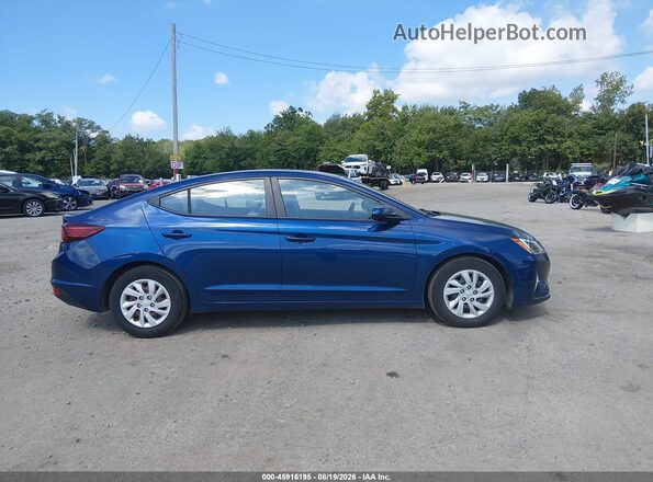 5NPD74LF6LH608973 2020 HYUNDAI ELANTRA Blue 
