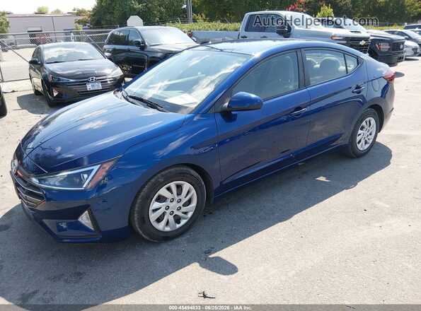 5NPD74LF6LH609959 2020 HYUNDAI ELANTRA Blue Передня ліва чверть