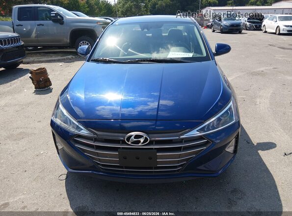 5NPD74LF6LH609959 2020 HYUNDAI ELANTRA Blue Вид спереду