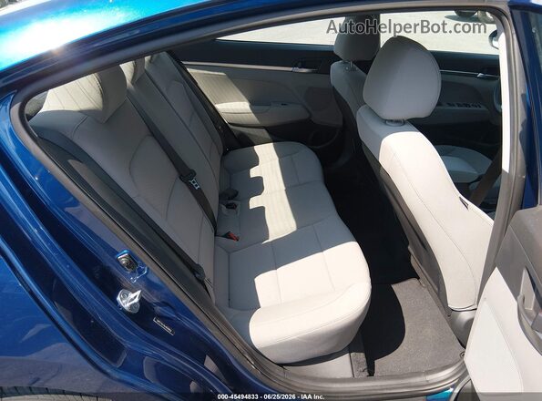 5NPD74LF6LH609959 2020 HYUNDAI ELANTRA Blue Вид наклейки з VIN-кодом